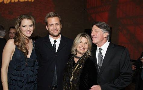 Dashing Suits Star Gabriel Macht and his lovely family